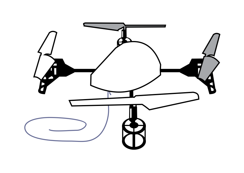 drone de juguete anti drone